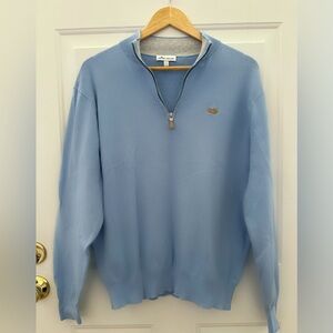 Peter Millar Men’s Crown Comfort Fine Knit Quarter Zip Sweater